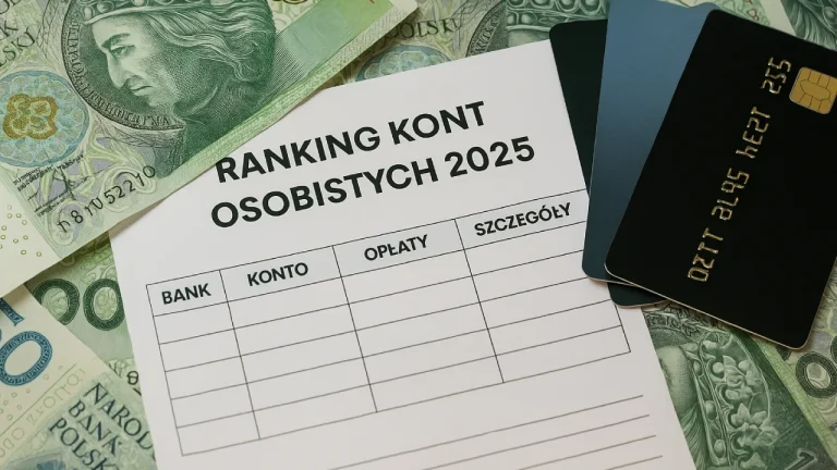Porównanie kont osobistych 2025 w rankingu bankowym